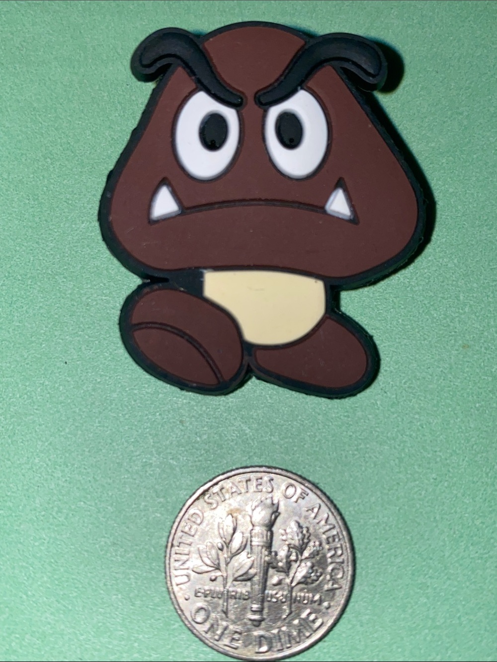 (10 for $15) Goomba Super Mario Bros Nintendo Crocs Shoe Charms